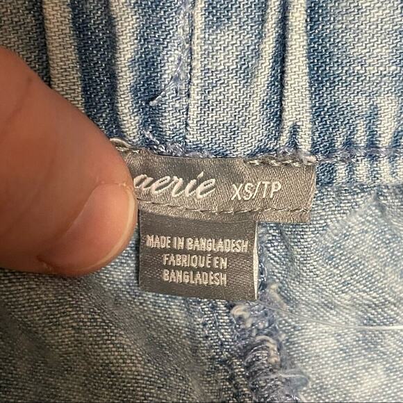 NWT aerie Light Wash Shorts - Picture 6 of 7